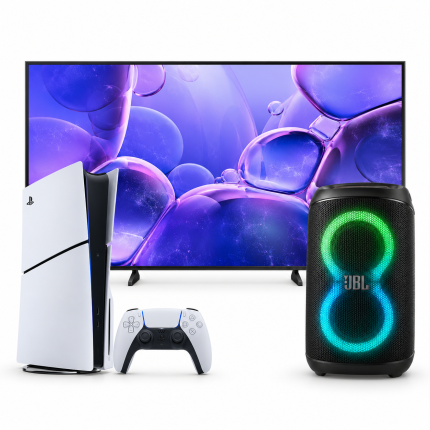 پک 3 تکه سرگرمی سامسونگ، پلی‌استیشن و JBL